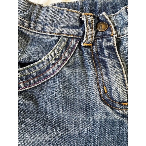 Gymboree Kids Jeans 4T Girls Dog Embroidered Cuff Vintage 2007 Size 4 Pants - Picture 3 of 6